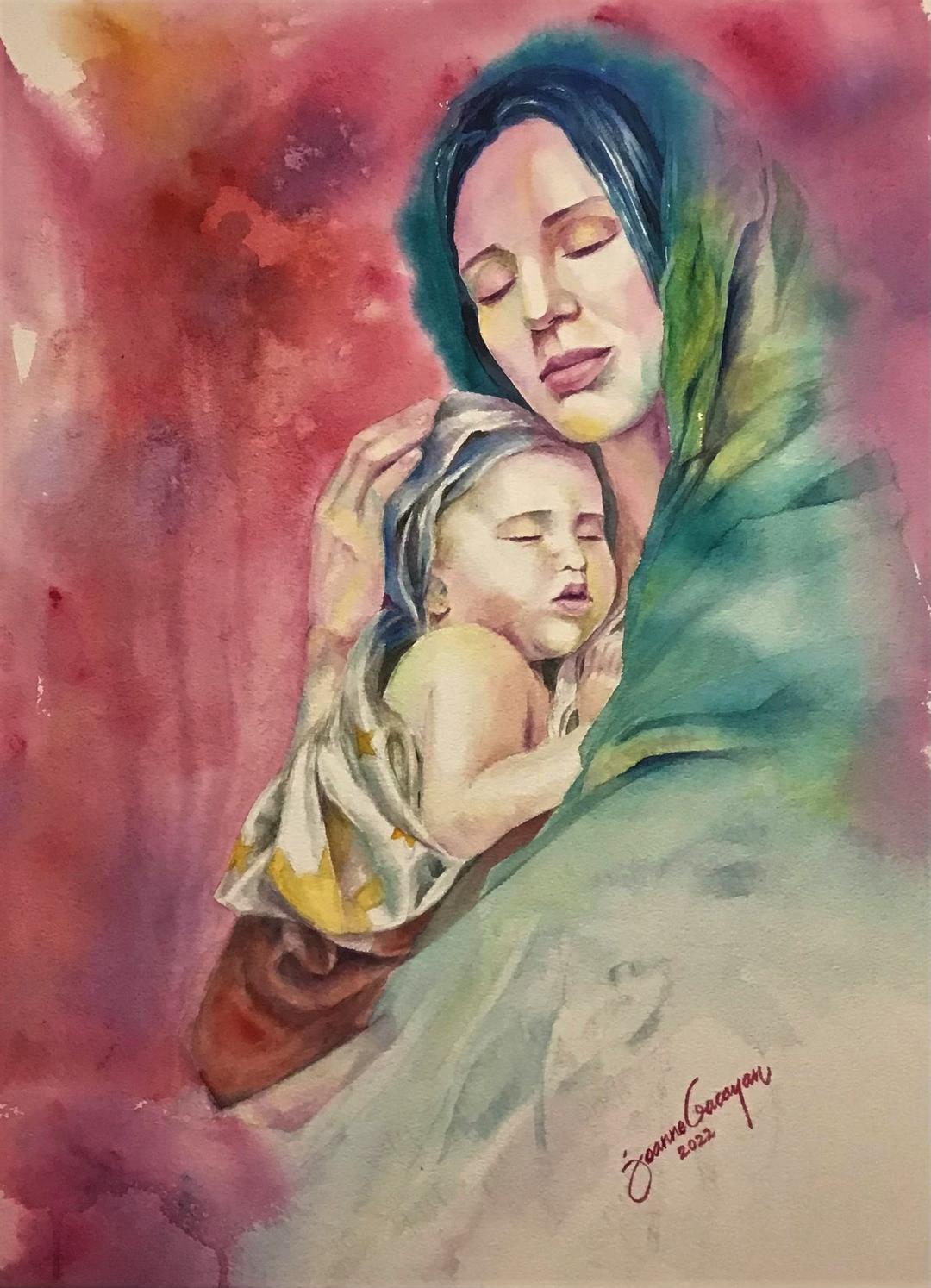 painting - Ina ng Pag-Asa (Mother of Hope)