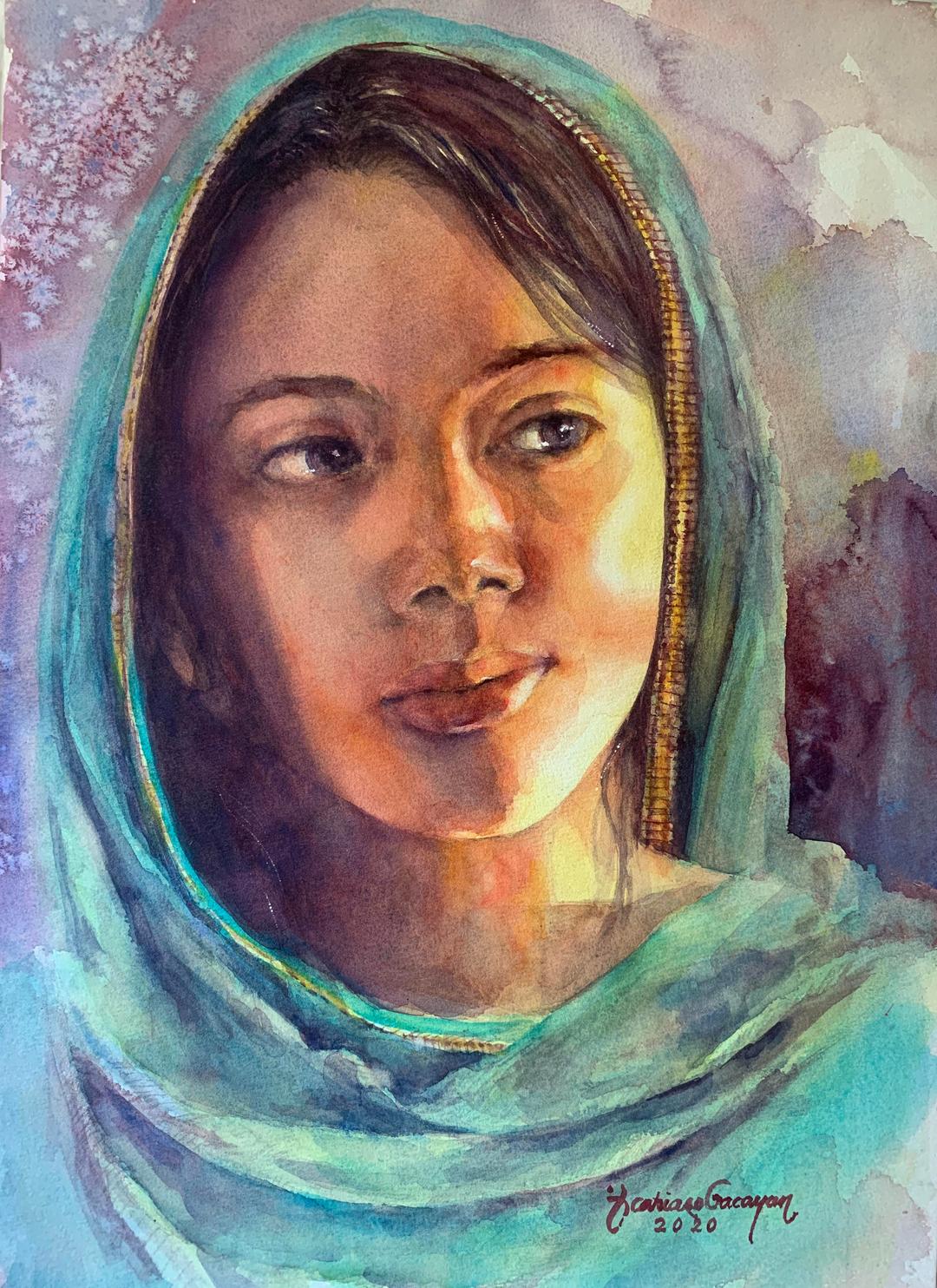 painting - Mary, Did You Know?